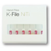 Pacdent NiTi K Files (Hand), Assorted Size # 15-40, Length 21 mm 